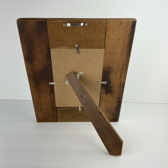 Z Gallerie 4 x 6 Picture Frame Distressed Painted Wooden Beach Ocean Theme - Picture 8 of 10